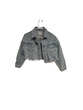 Hayden Light Blue Denim Jacket- Cropped